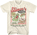 Slimer's Pizzeria Real Ghostbusters T-Shirt product image 1