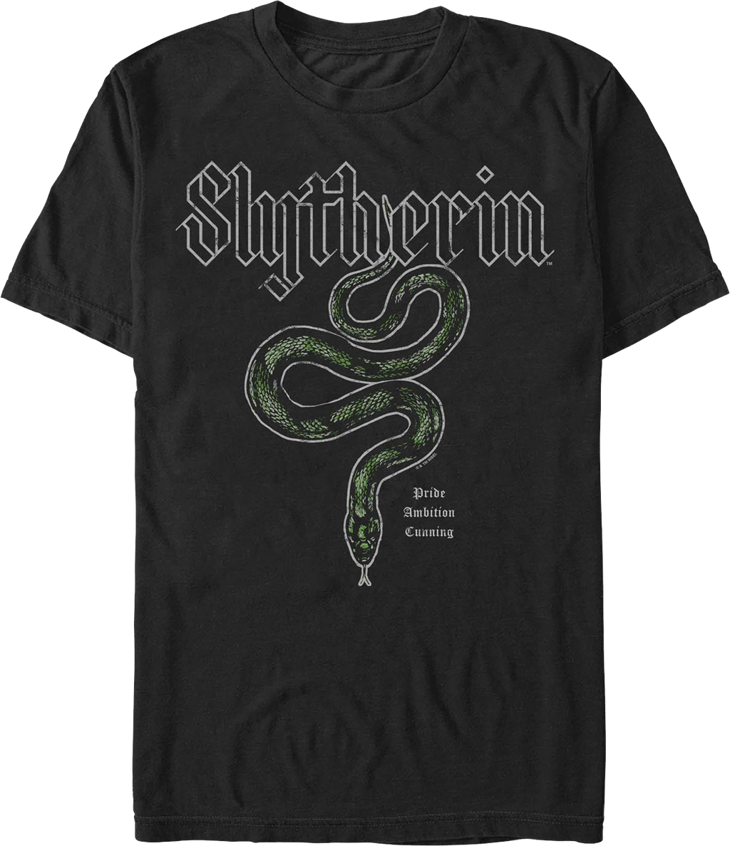 Slytherin Pride Ambition Cunning Harry Potter T-Shirt product image 1