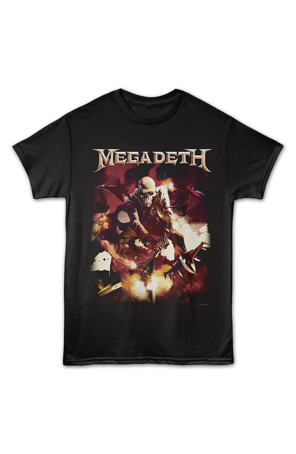 Smashing Guitar Megadeth T-Shirt product image 2