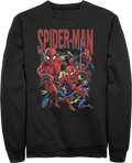 Spider-Man Action Poses Collage Marvel Comics Sweatshirt product image 1