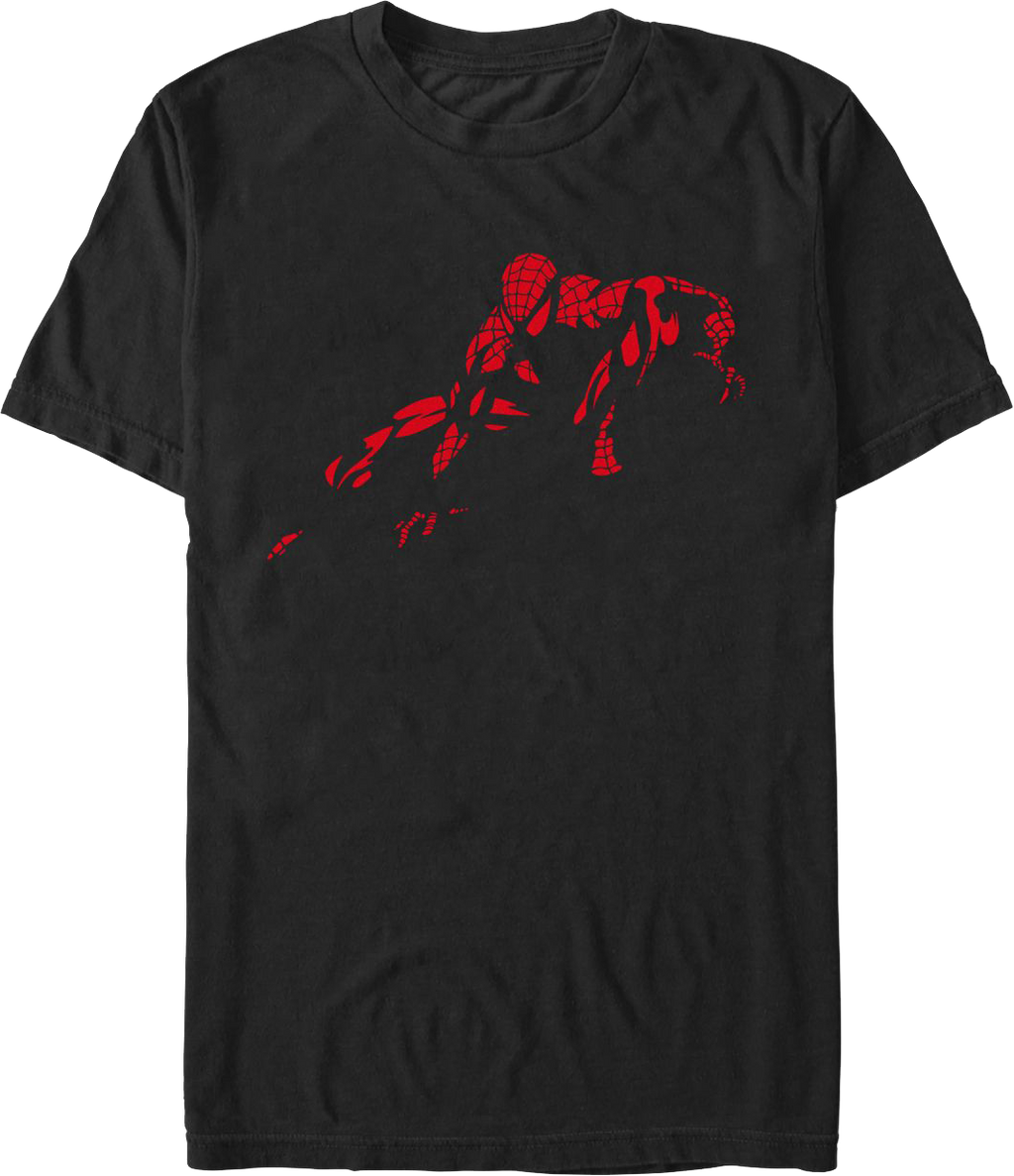 Spider-Man Heroic Pose Marvel Comics T-Shirt product image 1