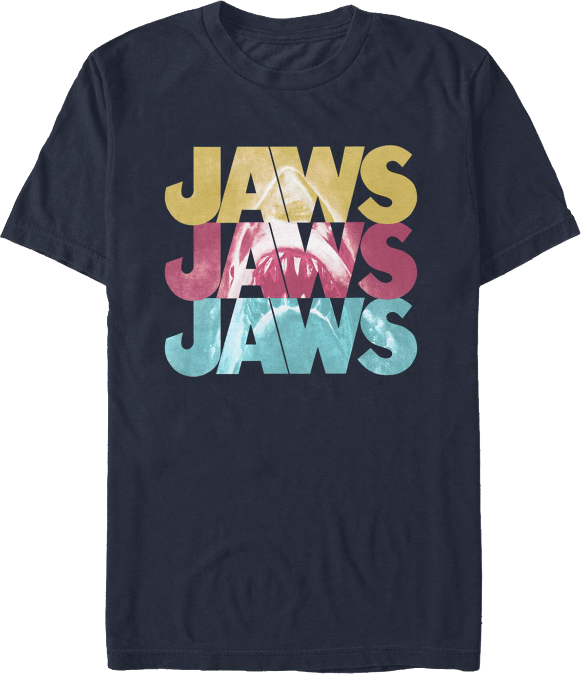 Stacked Logo Jaws T-Shirt product image 1
