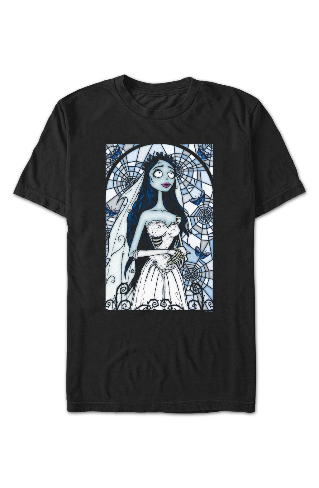 Stained Glass Corpse Bride T-Shirt product image 2