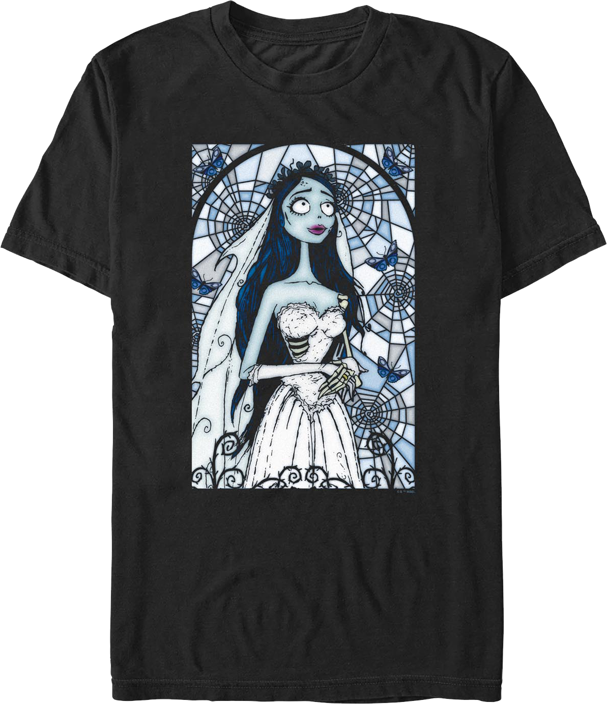 Stained Glass Corpse Bride T-Shirt product image 1
