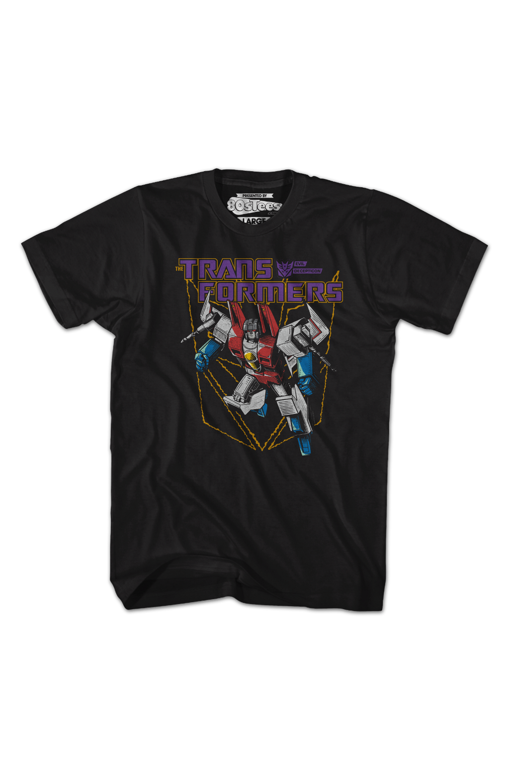 Starscream Battle Pose Transformers T-Shirt product image 2