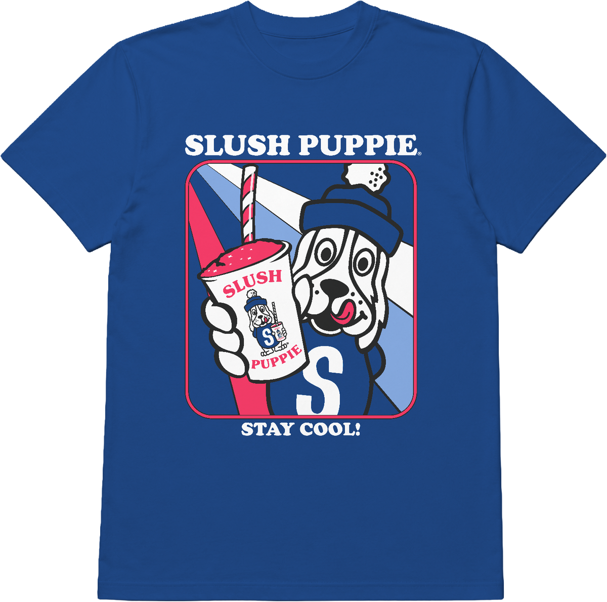 Stay Cool Chilly Dog Photo Slush Puppie T-Shirt product image 1