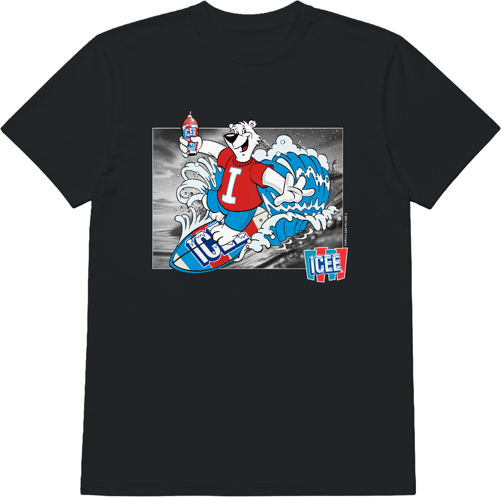 Surfing Bear ICEE T-Shirt product image 1