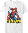 Swinging Illustration Spider-Man Marvel Comics T-Shirt product image 1