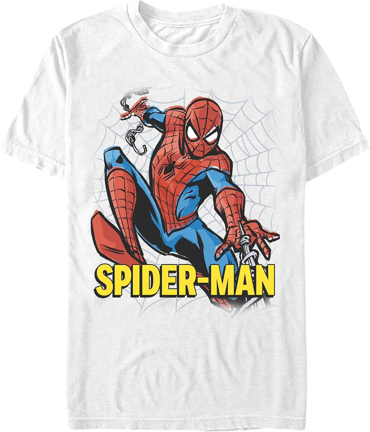 Swinging Illustration Spider-Man Marvel Comics T-Shirt product image 1