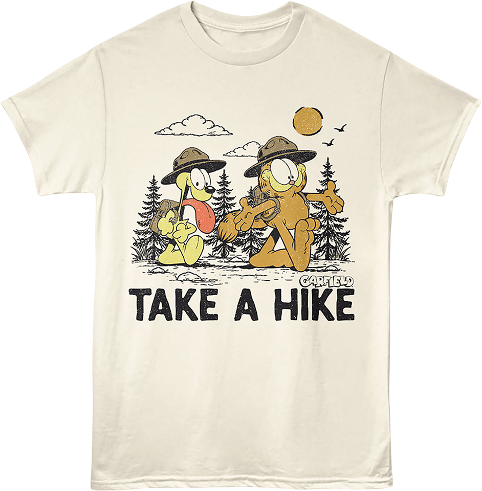 Take A Hike Garfield T-Shirt product image 1