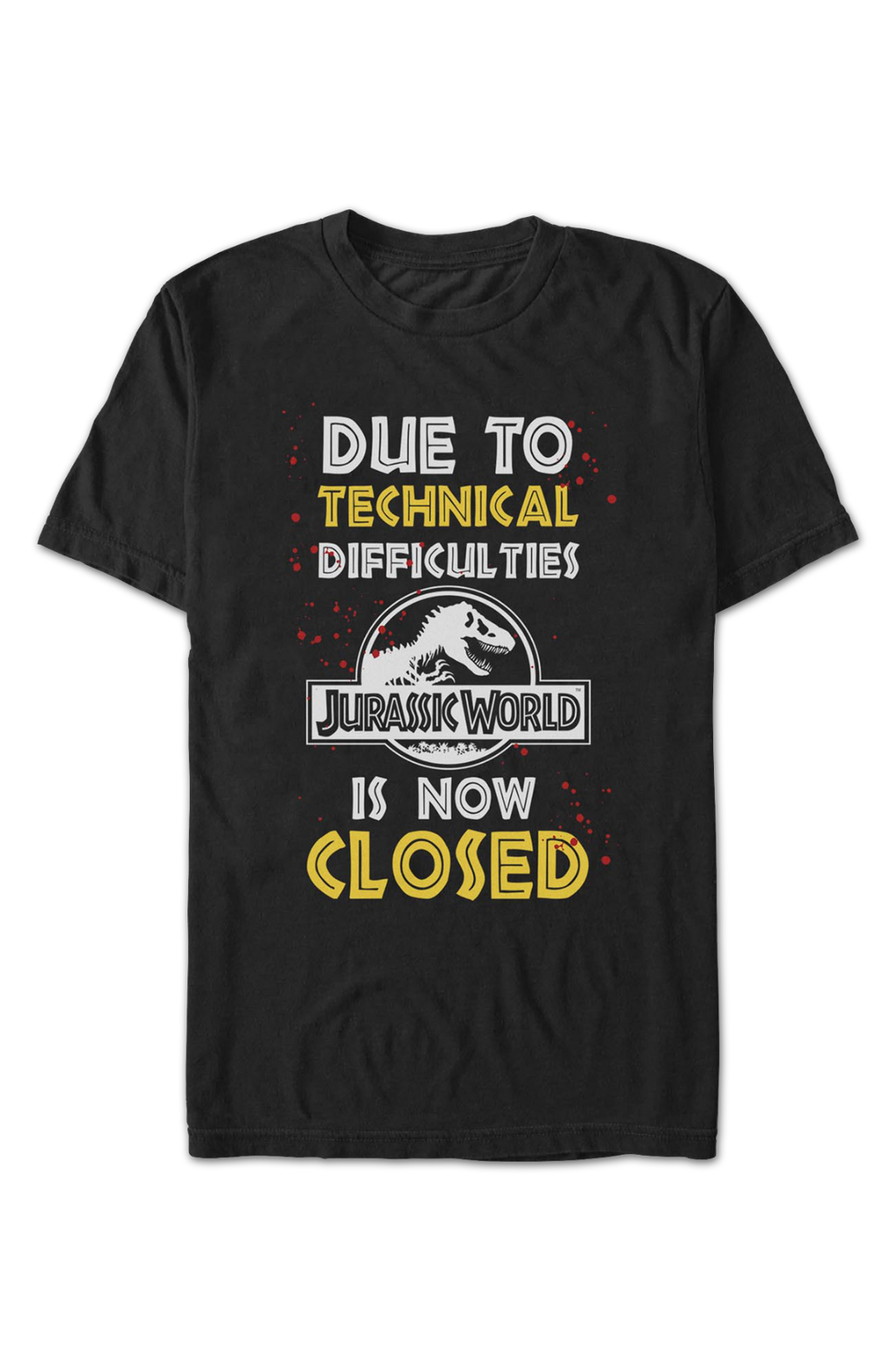 Technical Difficulties Jurassic Park T-Shirt product image 2