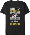 Technical Difficulties Jurassic Park T-Shirt product image 1