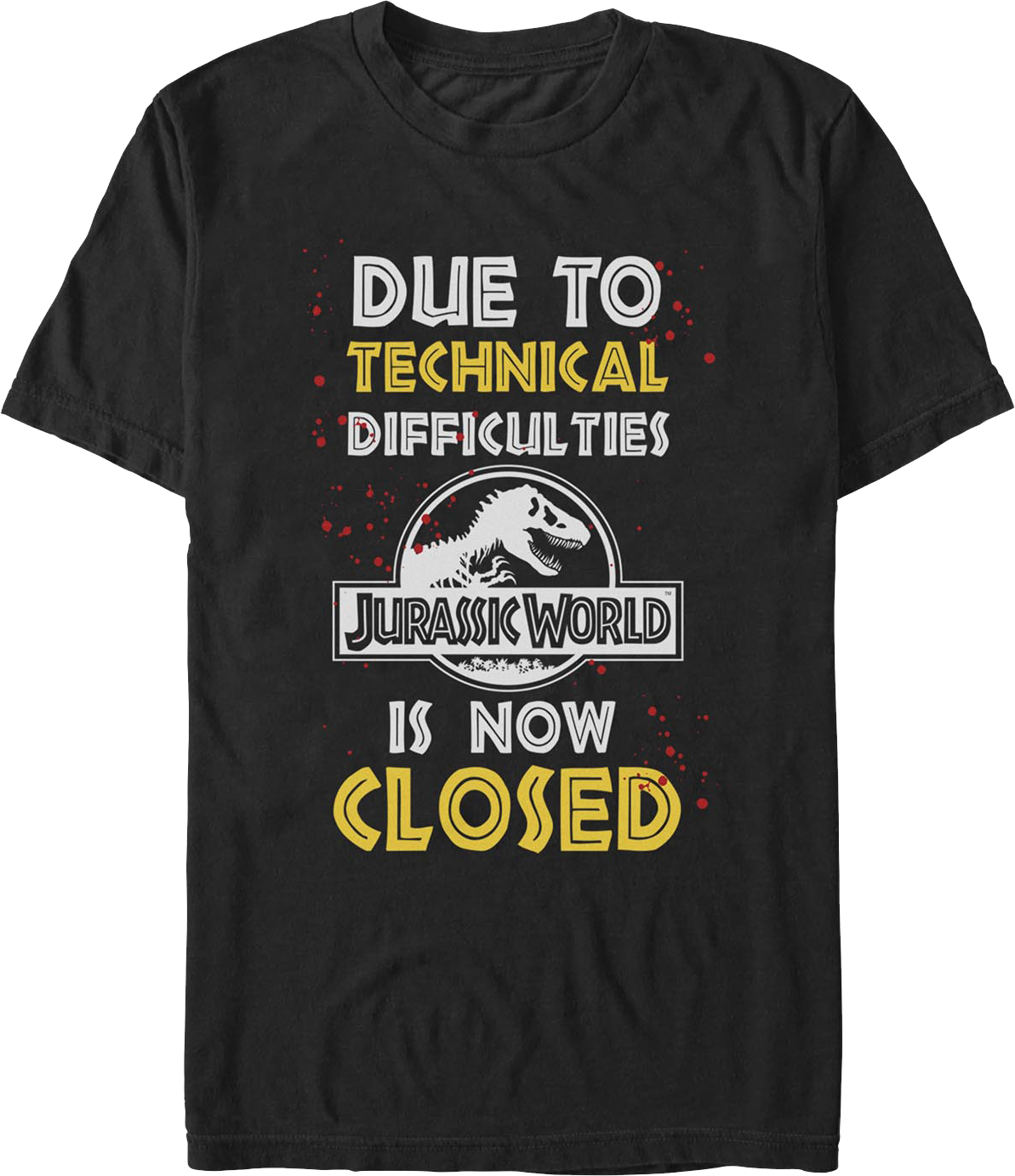 Technical Difficulties Jurassic Park T-Shirt product image 1