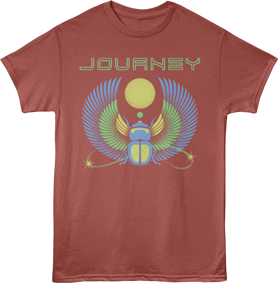 Terracotta Scarab Beetle Journey T-Shirt product image 1