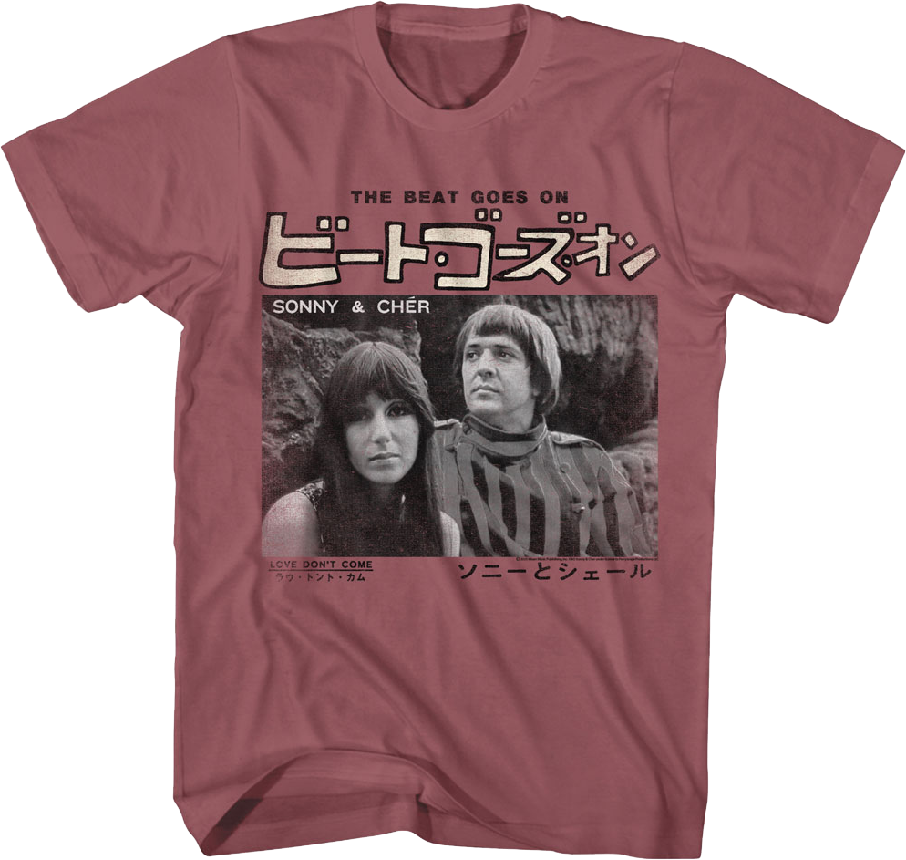 The Beat Goes On Sonny & Cher T-Shirt product image 1