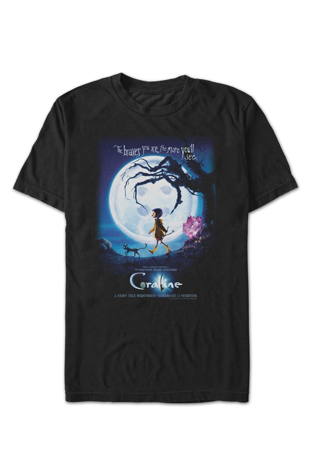 The Braver You Are Poster Coraline T-Shirt