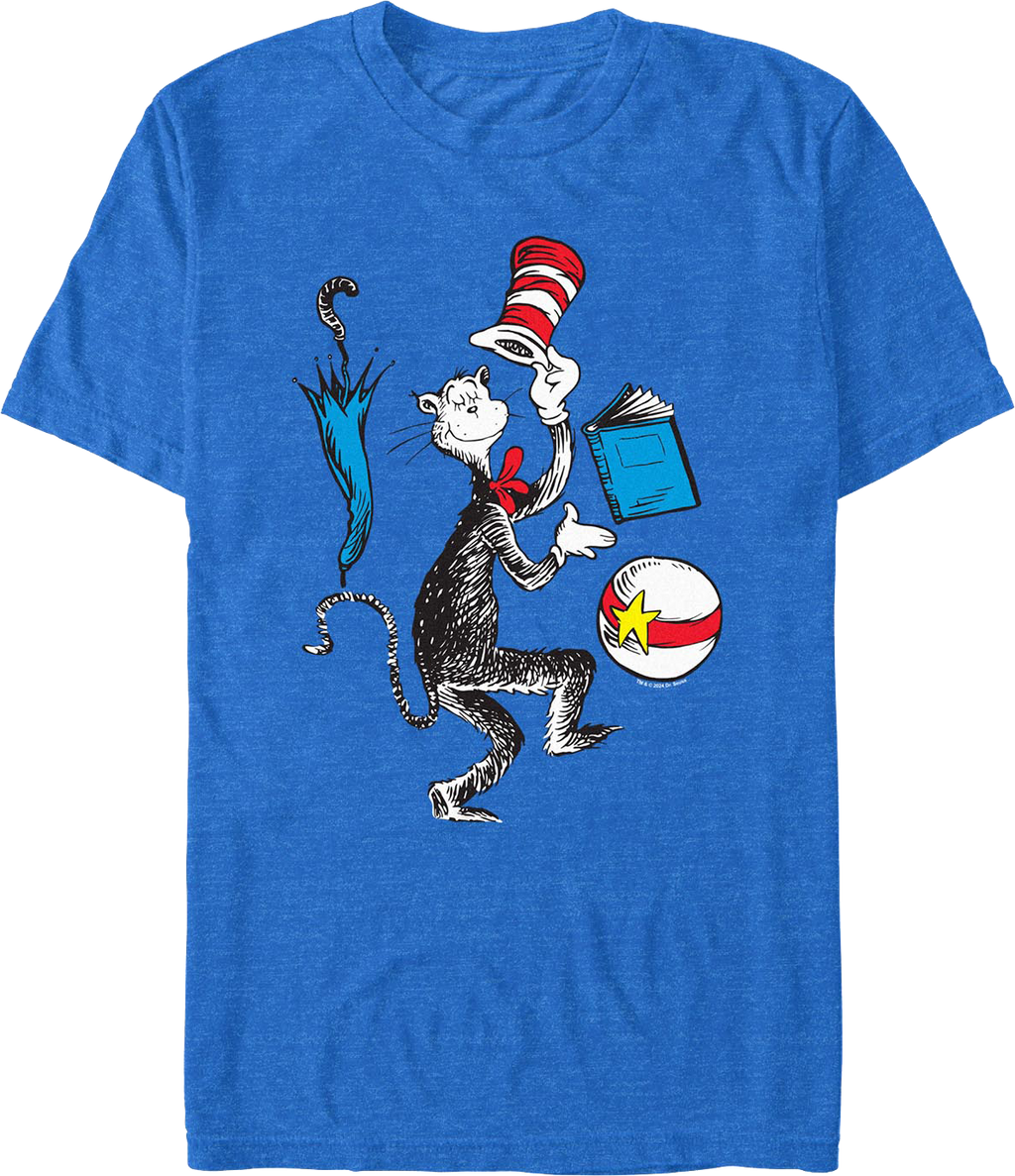 The Cat in the Hat Balancing Act Dr. Seuss T-Shirt