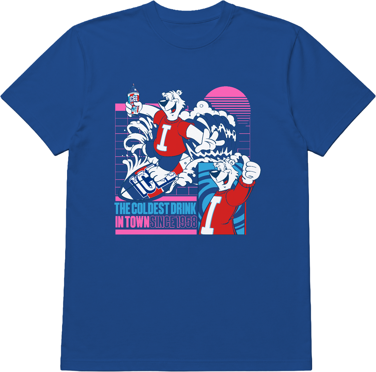 The Coldest Drink In Town Since 1958 ICEE T-Shirt product image 1
