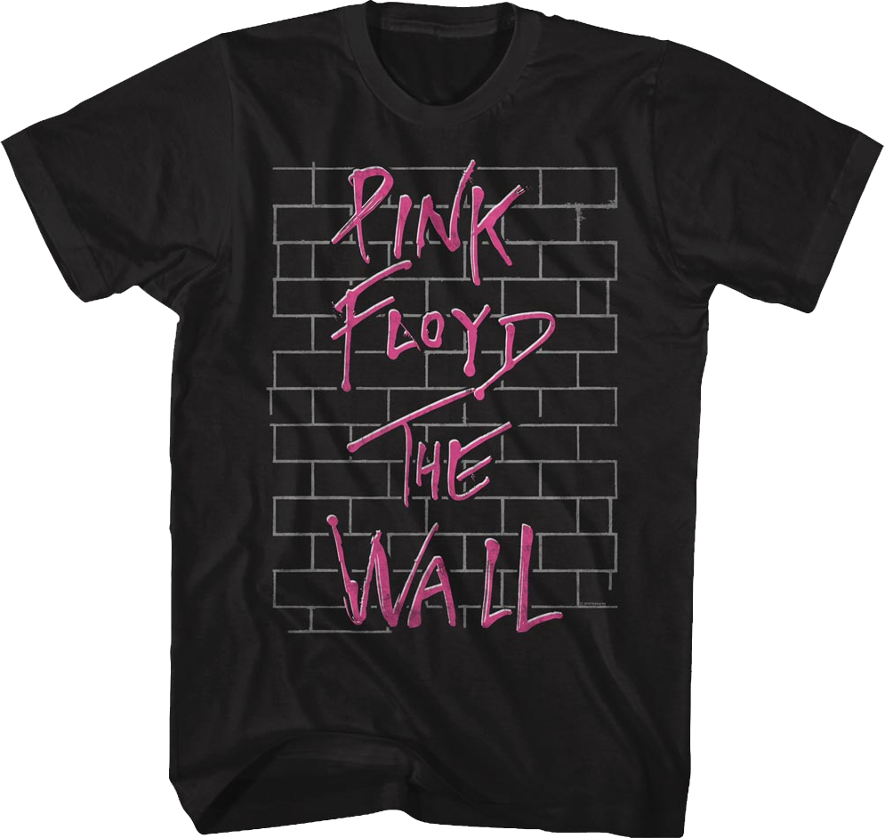 The Wall Bricks Pink Floyd T-Shirt product image 1