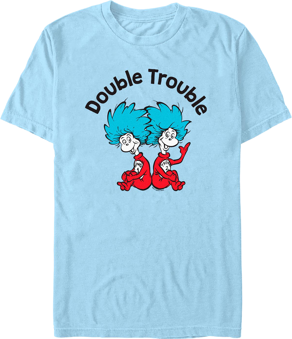 Thing 1 & 2 Double Trouble Dr. Seuss T-Shirt product image 1