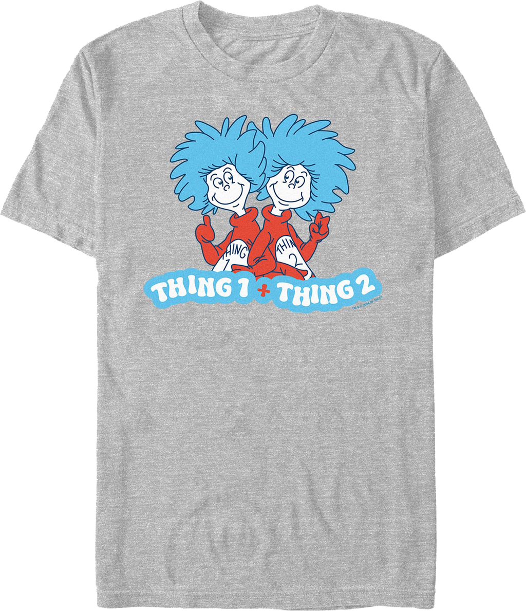Thing 1 & 2 Dr. Seuss T-Shirt product image 1