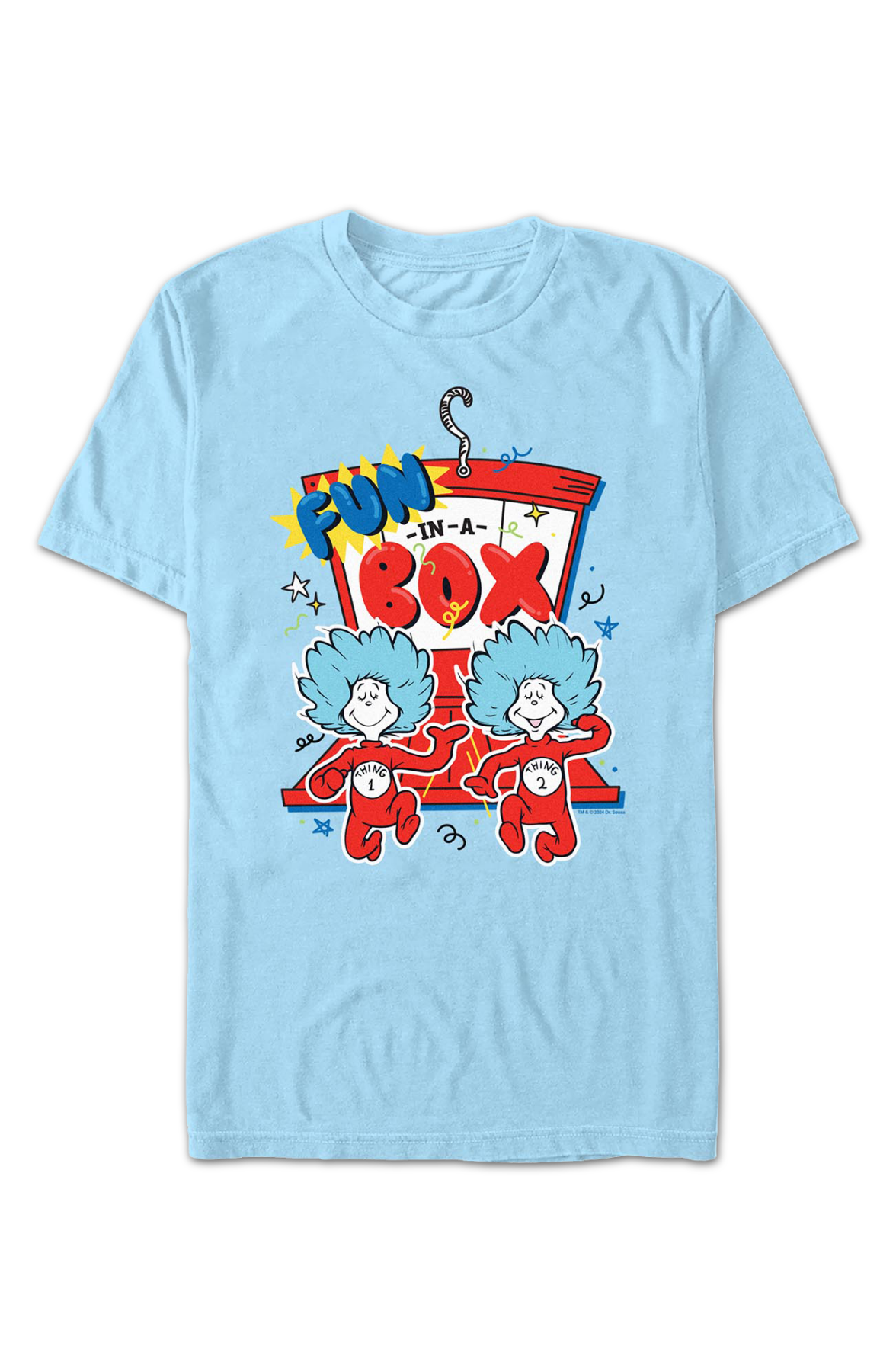 Thing 1 & 2 Fun In A Box Dr. Seuss T-Shirt product image 2