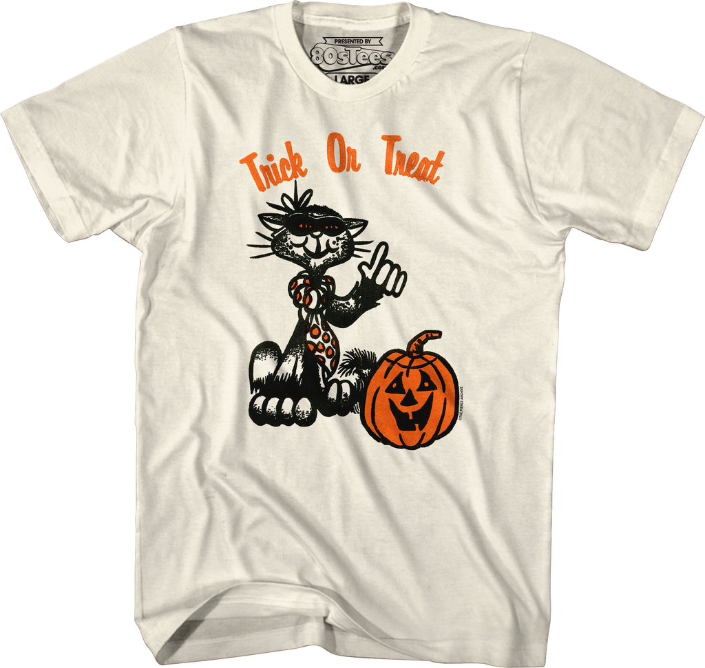 Trick Or Treat Cat T-Shirt product image 1