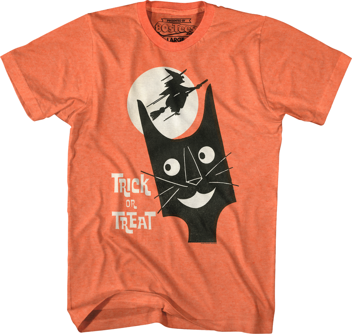 Trick Or Treat Happy Cat T-Shirt product image 1