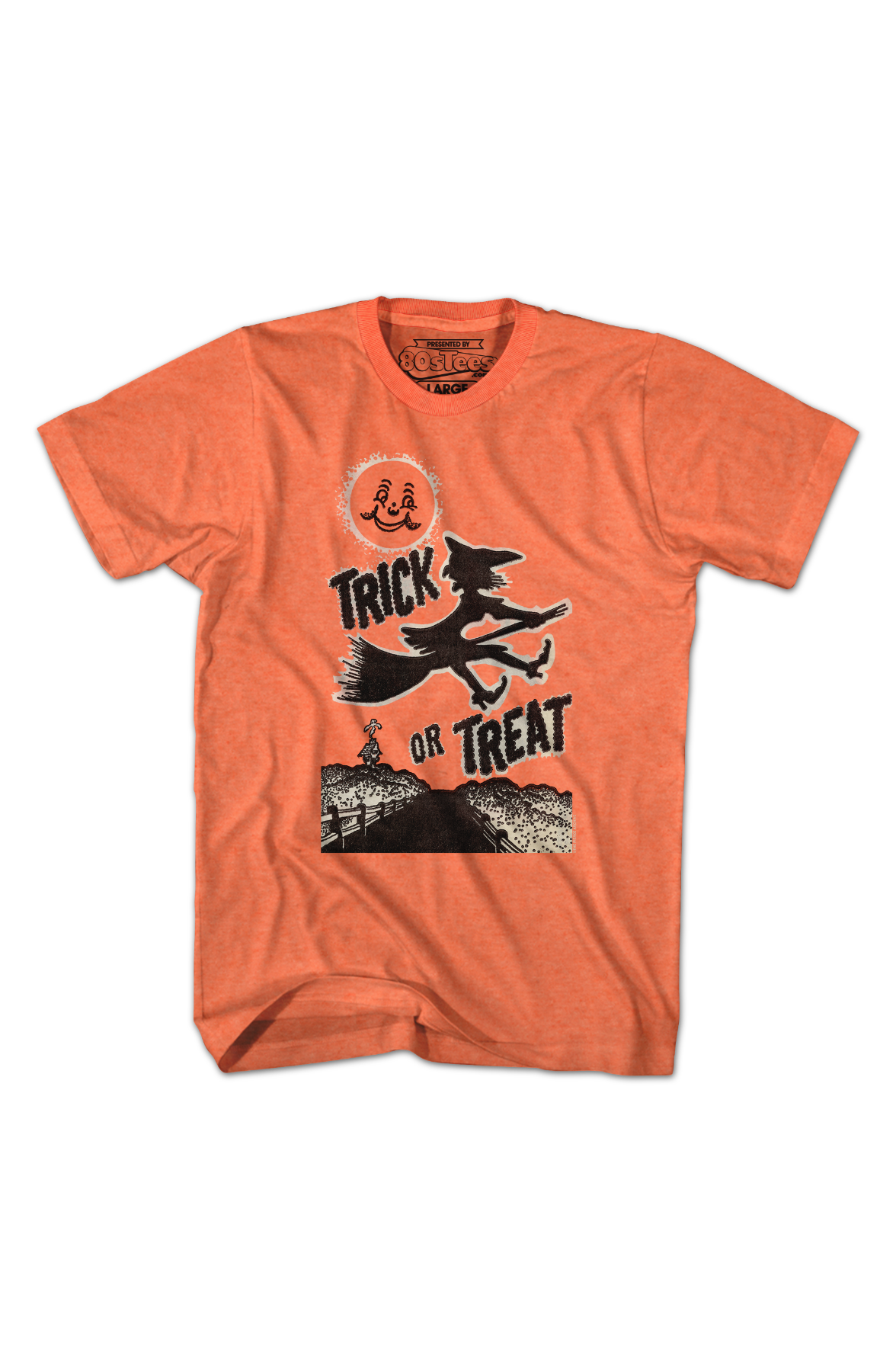 Trick Or Treat Witch Silhouette T-Shirt product image 2