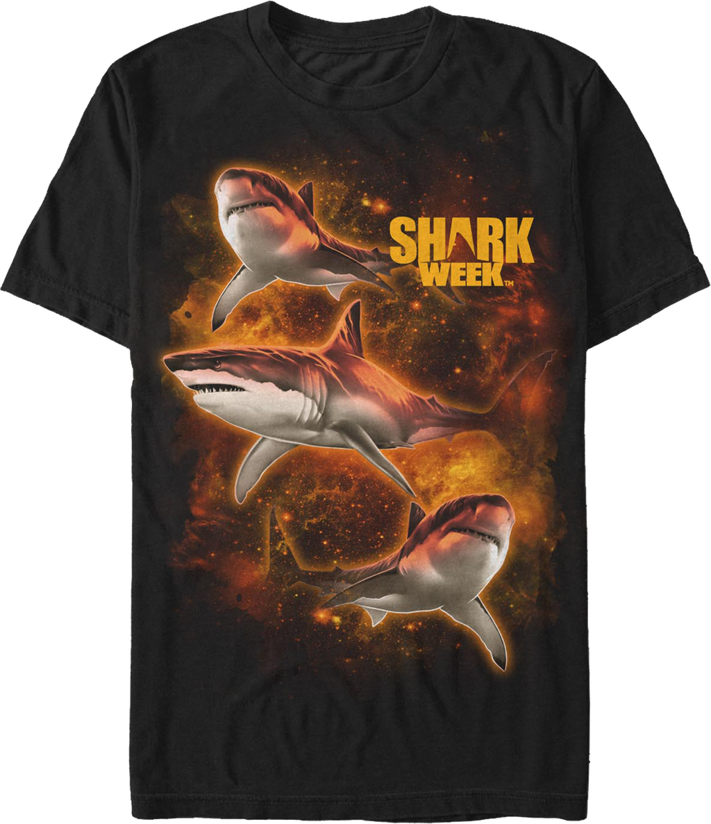 Triple Threat Shark Week T-Shirt product image 1