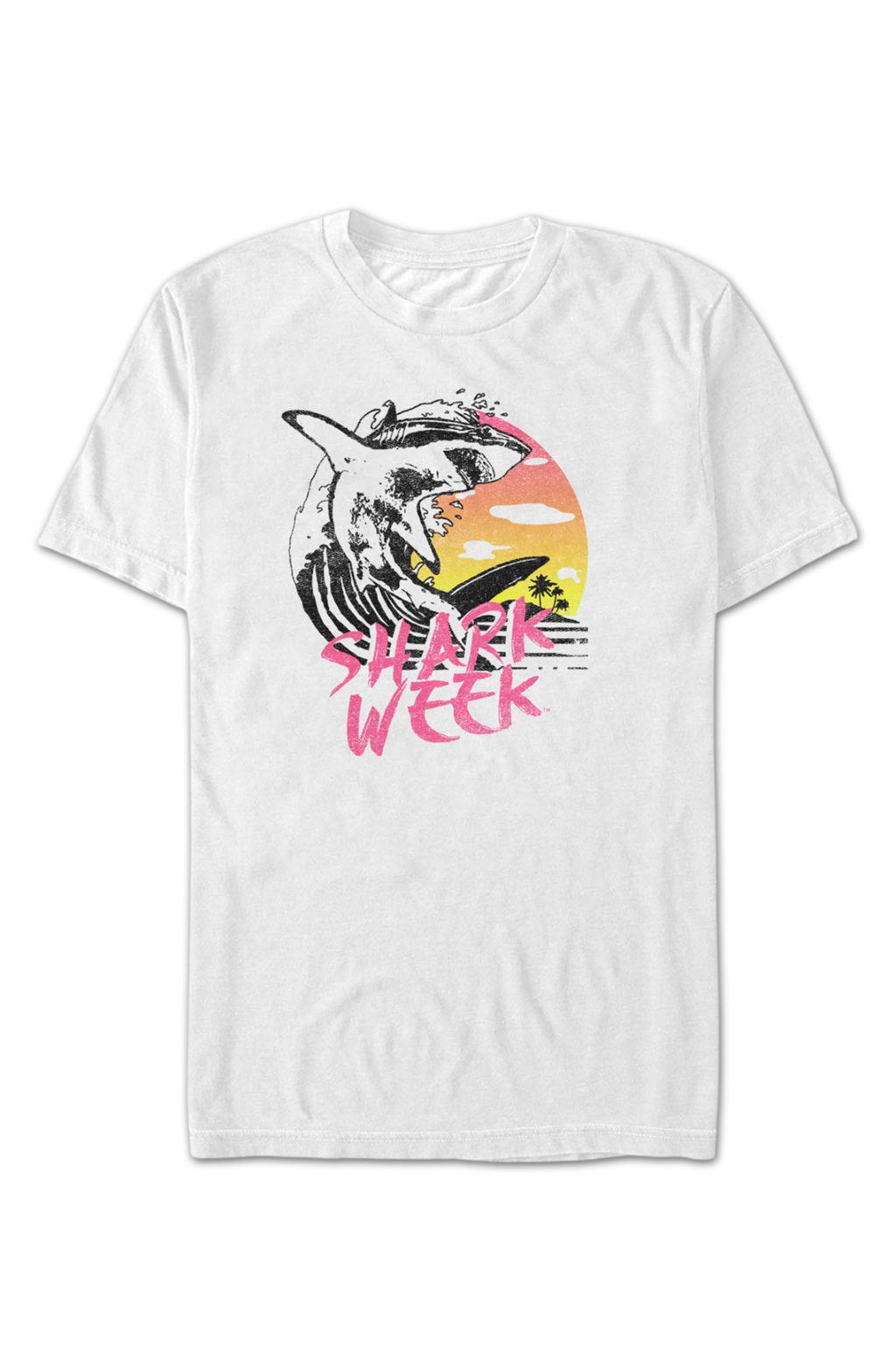 Tropical Wave Shark Week T-Shirt product image 2