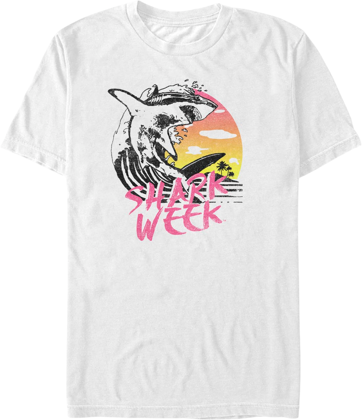 Tropical Wave Shark Week T-Shirt product image 1