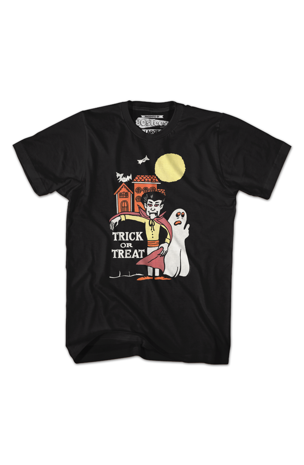 Vampire & Ghost Trick Or Treat T-Shirt product image 2