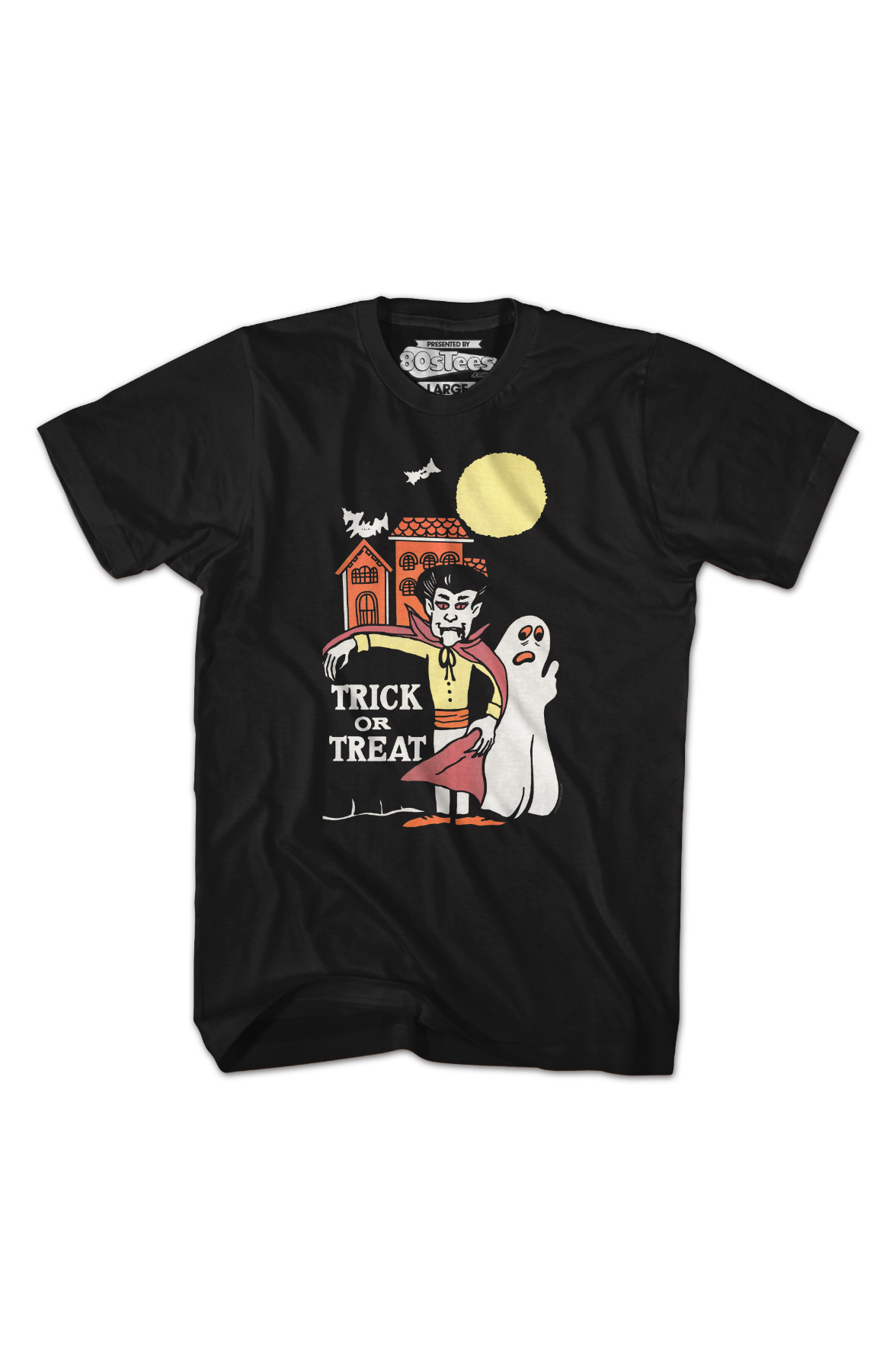 Vampire & Ghost Trick Or Treat T-Shirt product image 2
