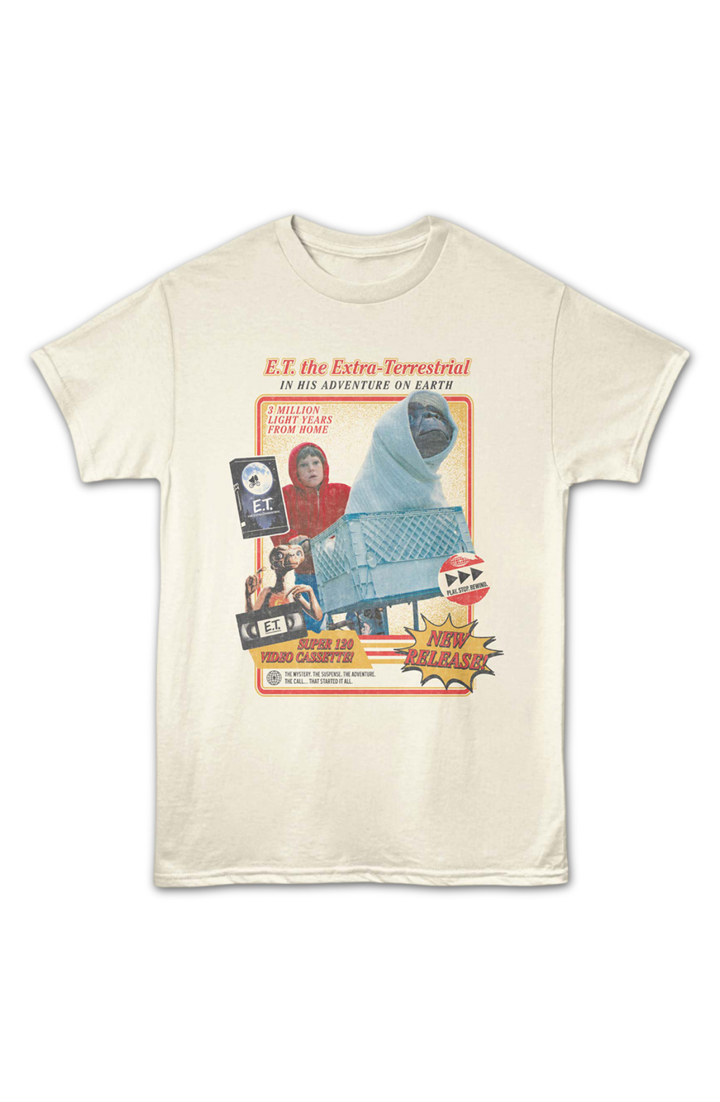 Video Cassette E.T. The Extra-Terrestrial T-Shirt product image 2