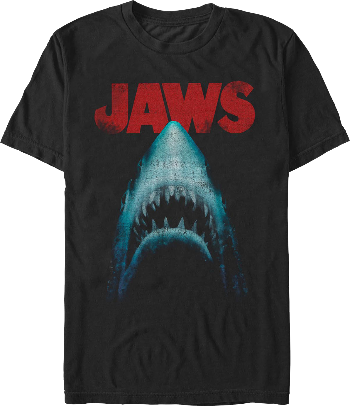 Vintage Great White Shark Jaws T-Shirt product image 1