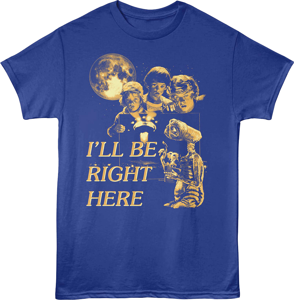 Vintage I'll Be Right Here E.T. The Extra-Terrestrial product image 1