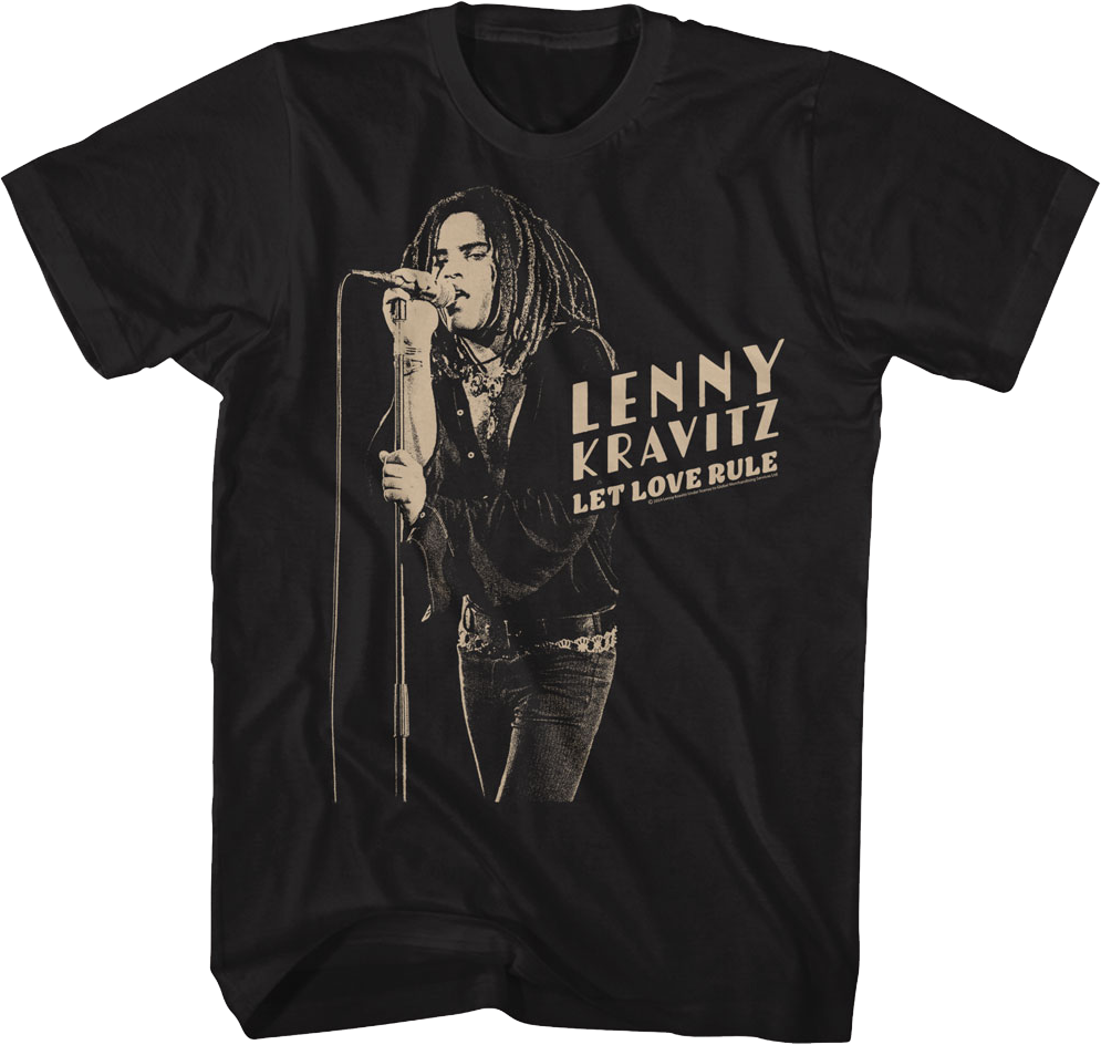 Vintage Let Love Rule Lenny Kravitz T-Shirt product image 1