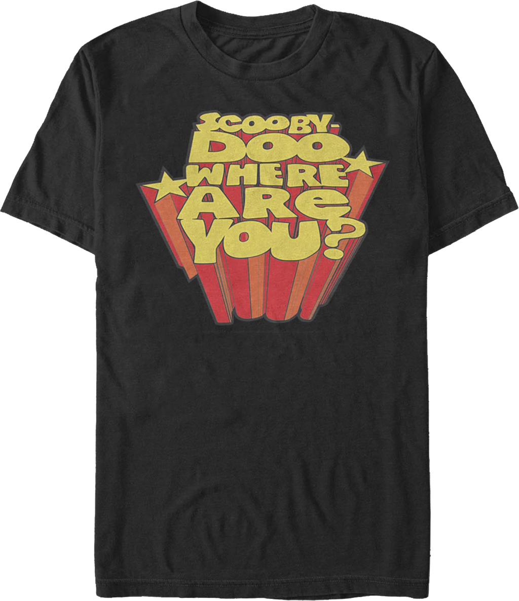 Vintage Logo Scooby-Doo Where Are You T-Shirt product image 1