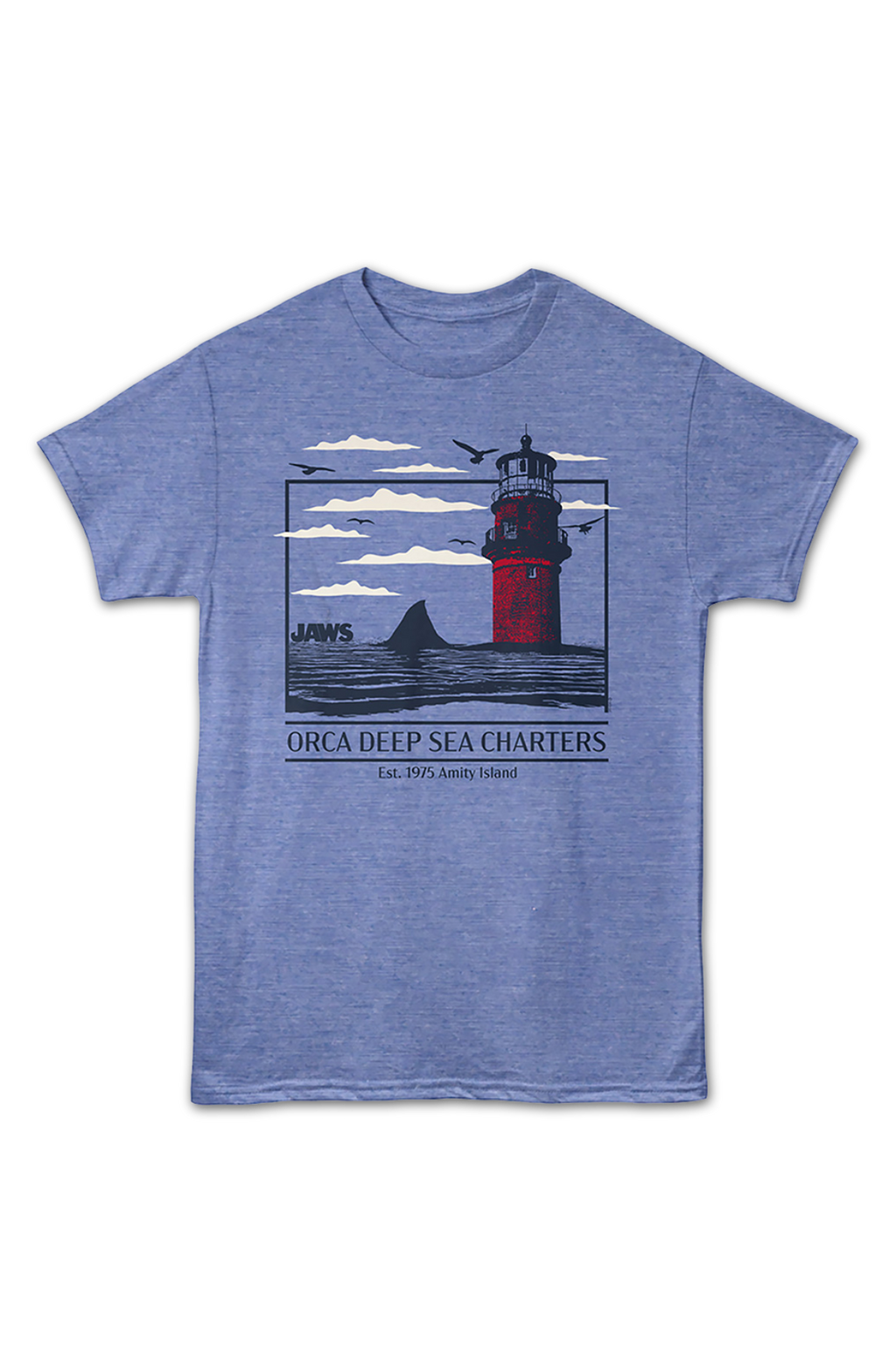 Vintage Orca Deep Sea Charter Amity Island Jaws T-Shirt product image 2