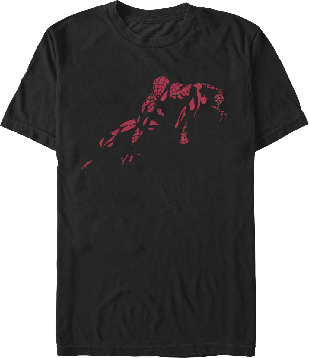 Vintage Spider-Man Heroic Pose Marvel Comics T-Shirt product image 1