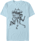 Vintage Star Wars Imperial Probe T-Shirt product image 1