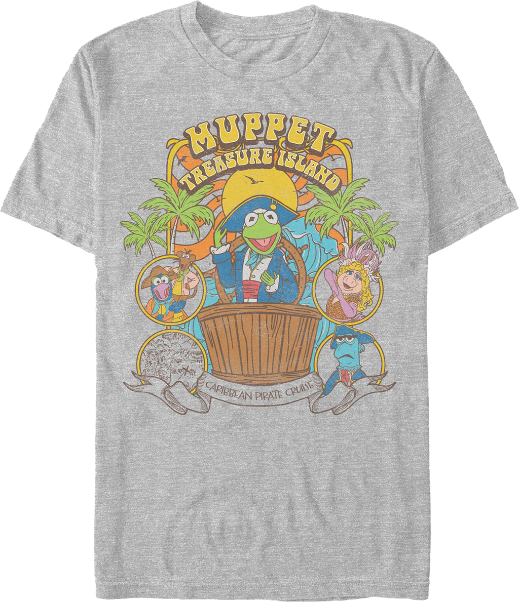 Vintage Treasure Island Caribbean Pirate Cruise Muppets product image 1