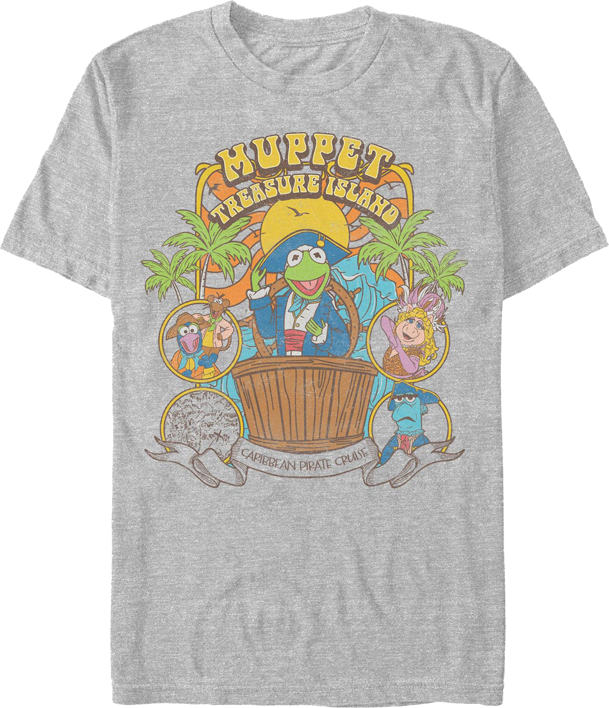 Vintage Treasure Island Caribbean Pirate Cruise Muppets product image 1