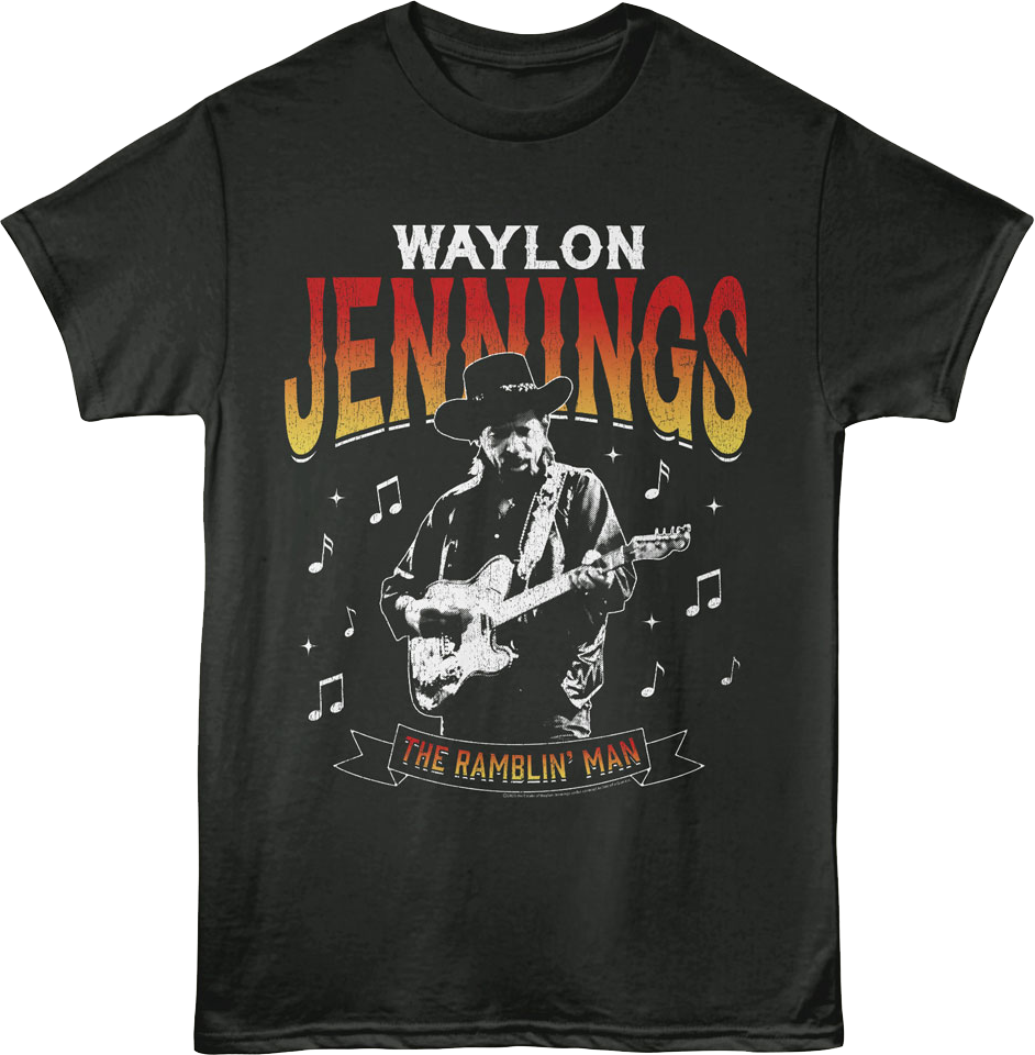 The Ramblin' Man Waylon Jennings T-Shirt product image 1