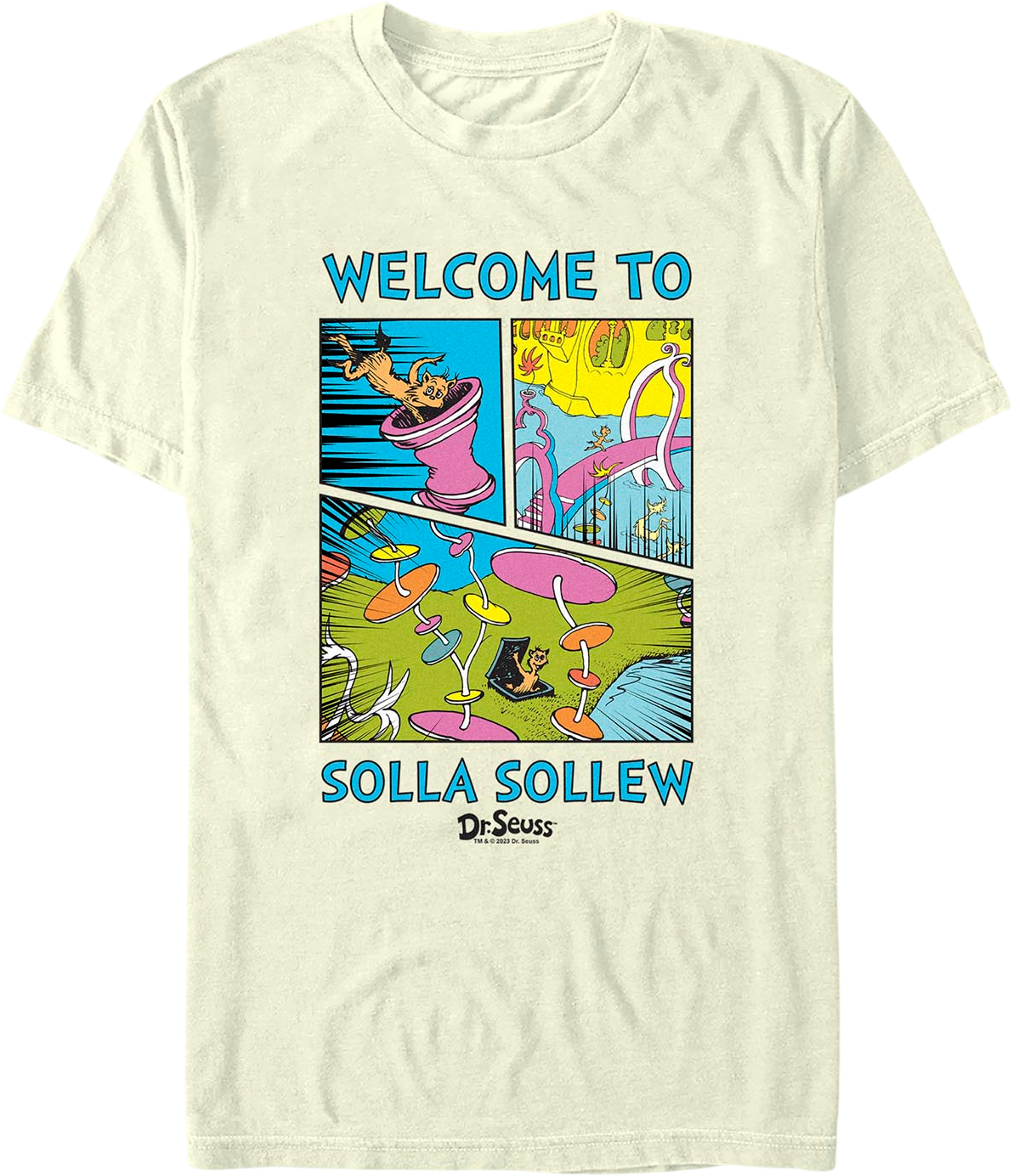 Welcome To Solla Sollew Dr. Seuss T-Shirt product image 1