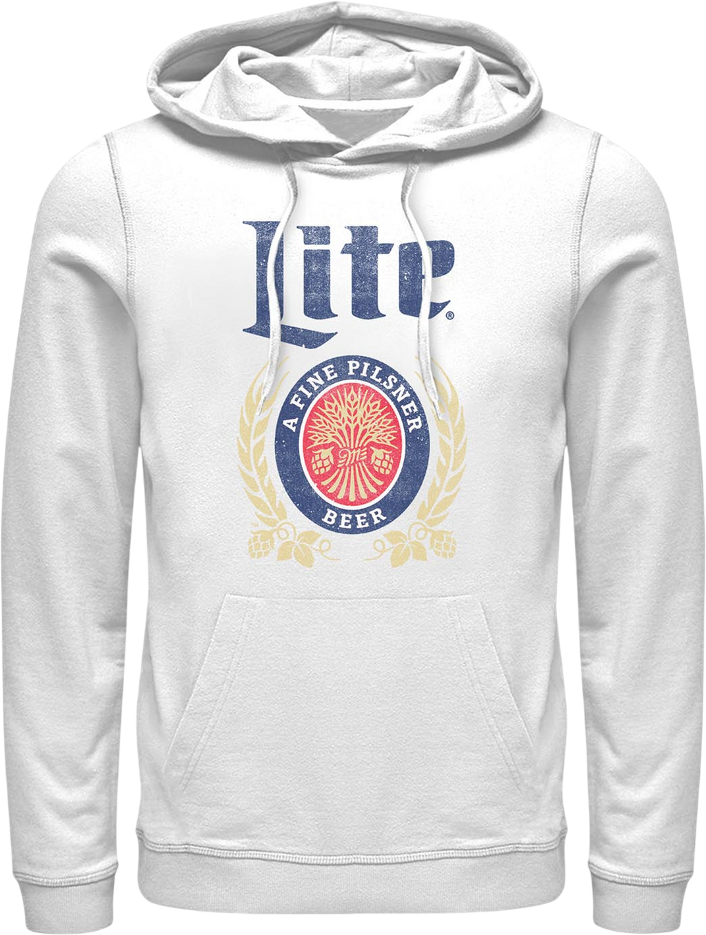 White Miller Lite Hoodie product image 1