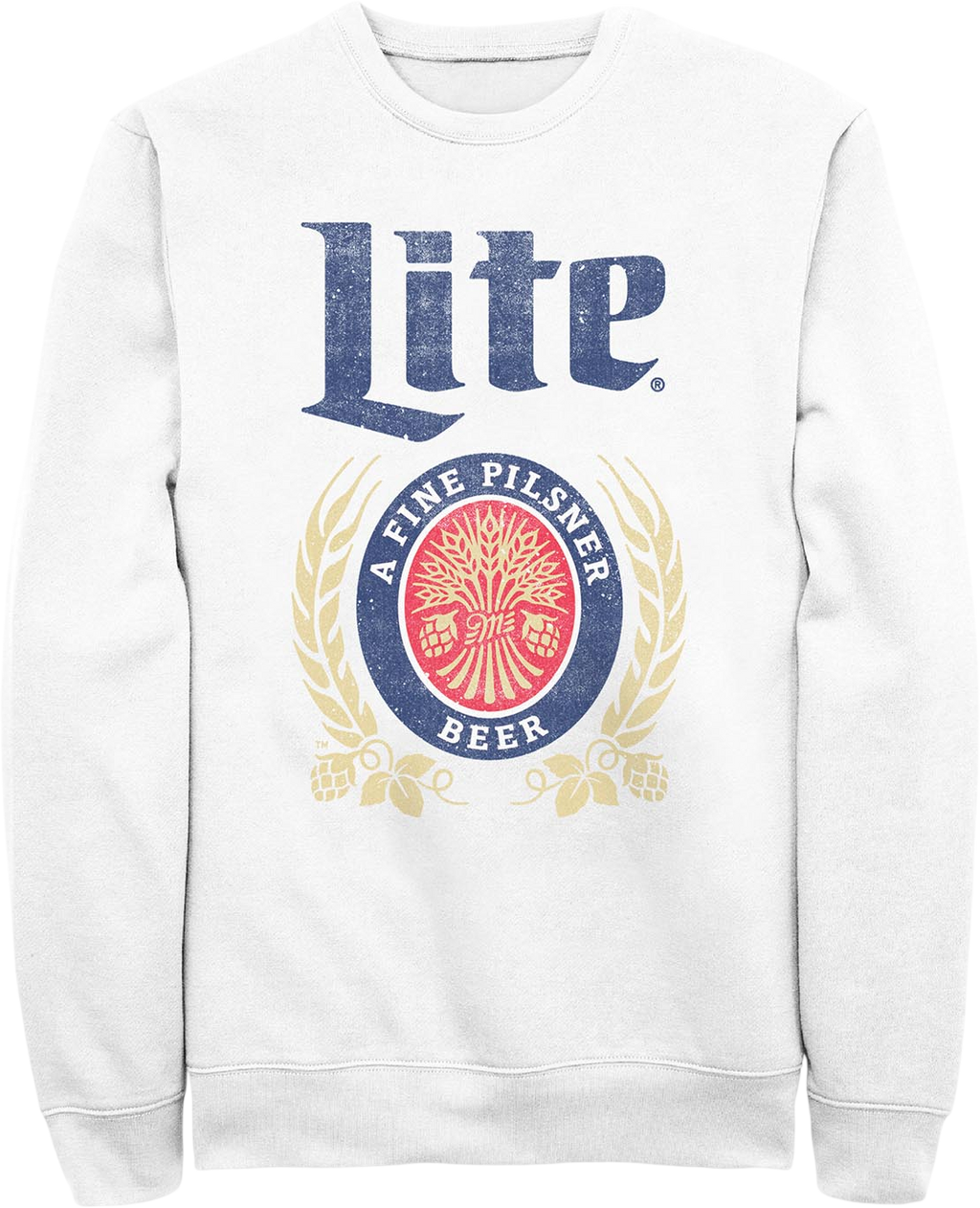 White Miller Lite Sweatshirt product image 1
