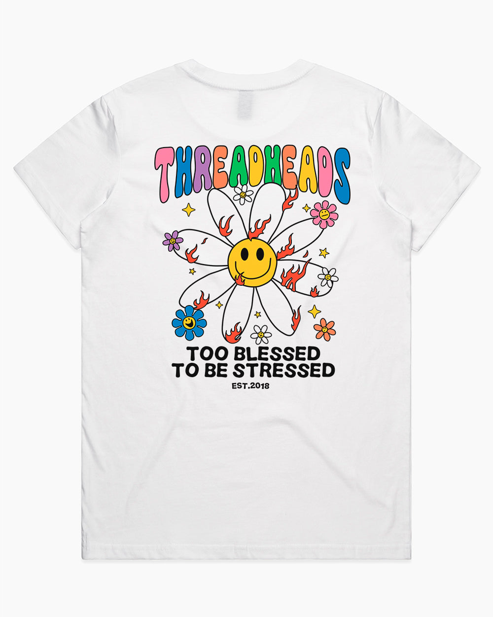 Too Blessed to be Stressed Women's Tee product image 4