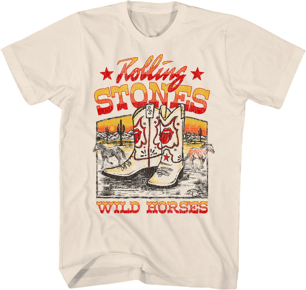 Wild Horses Rolling Stones T-Shirt product image 1